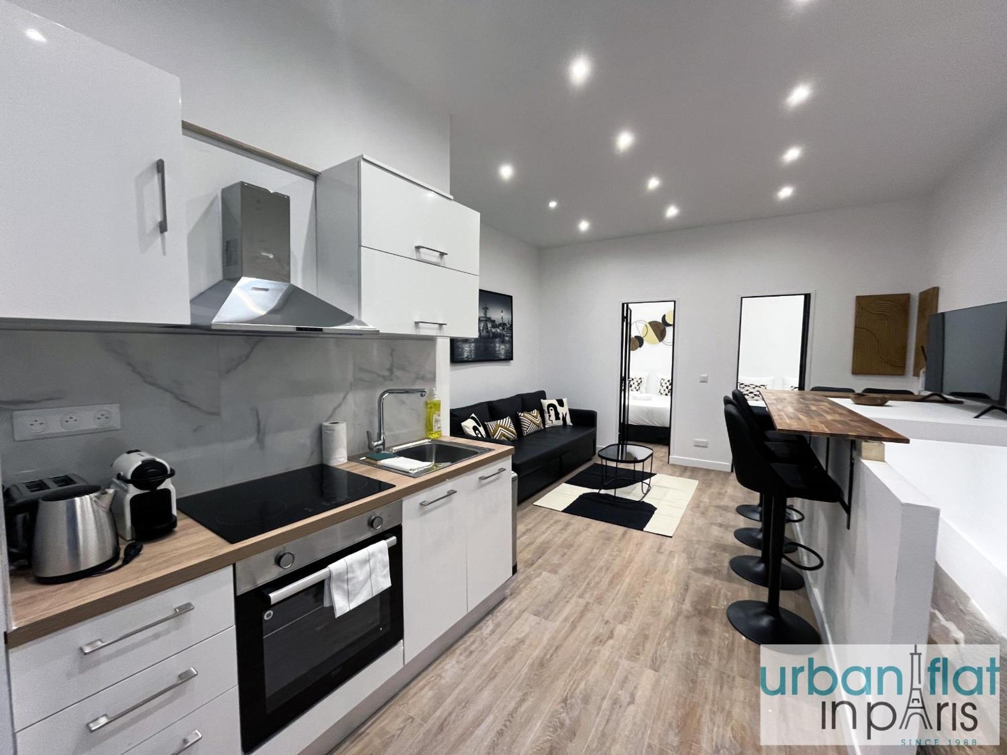 Urban Flat 01 - Charming 2 Bedroom Flat In Montorgueil Paris Ngoại thất bức ảnh
